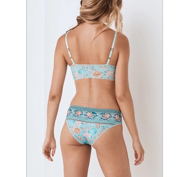 New Spell Seashell Mermaid Boomers Panties and Bra Set of 2 - Picture 7 of 9